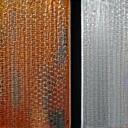 Icona che mostra la differenza tra un metallo rovinato e uno restaurato.